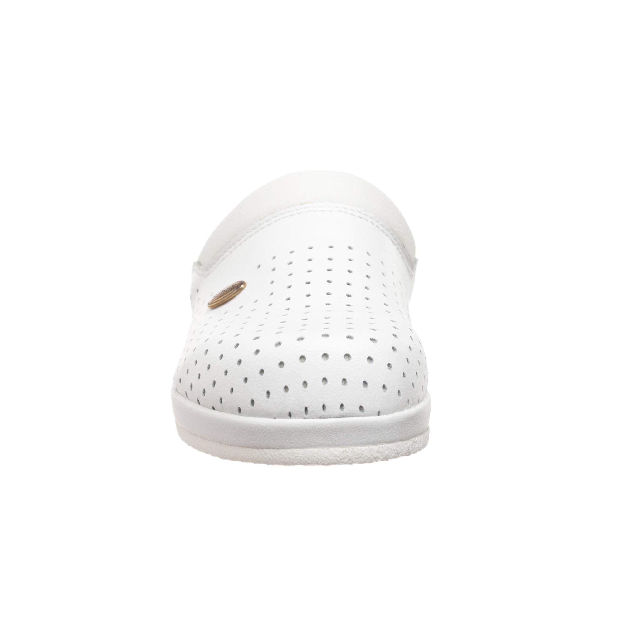 Scholl Clog Backguard, Zoccoli Sanitari Medicali Unisex - Adulto, Bianco, 41 EU