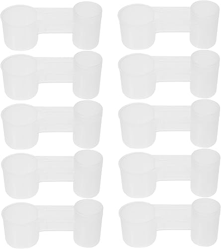 Miniatura 7 de Alimentador de pájaros, bebedor automático para pájaros, 10 alimentadores de agua de plástico, bebedero de palomas de pollo, botella de soda,