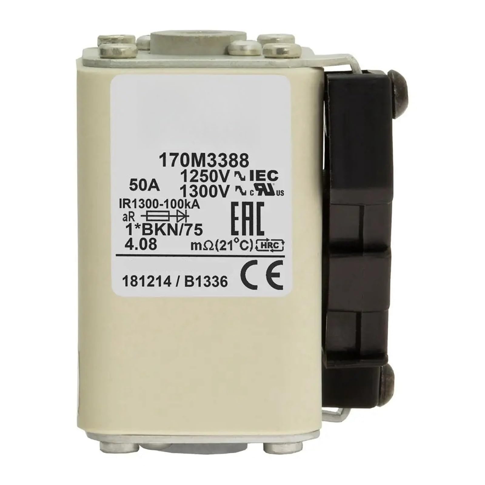 Fusible 170M3396 pour stopper les pannes de variateurs industriels 170M3391