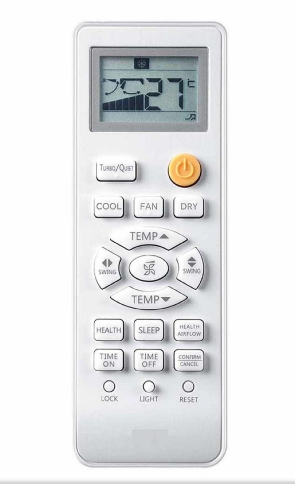 VMPS 5 Years Warranty Compatible for Haier Ac Remote, Infrared, White