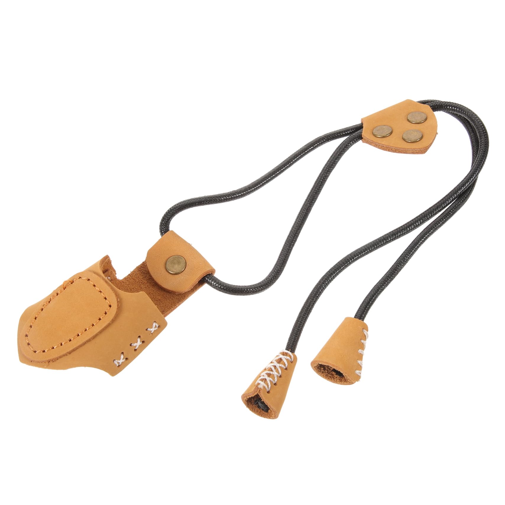 ibasenice Material Thumb Guard Reusable Archery Thumb Ring Portable Finger Protector