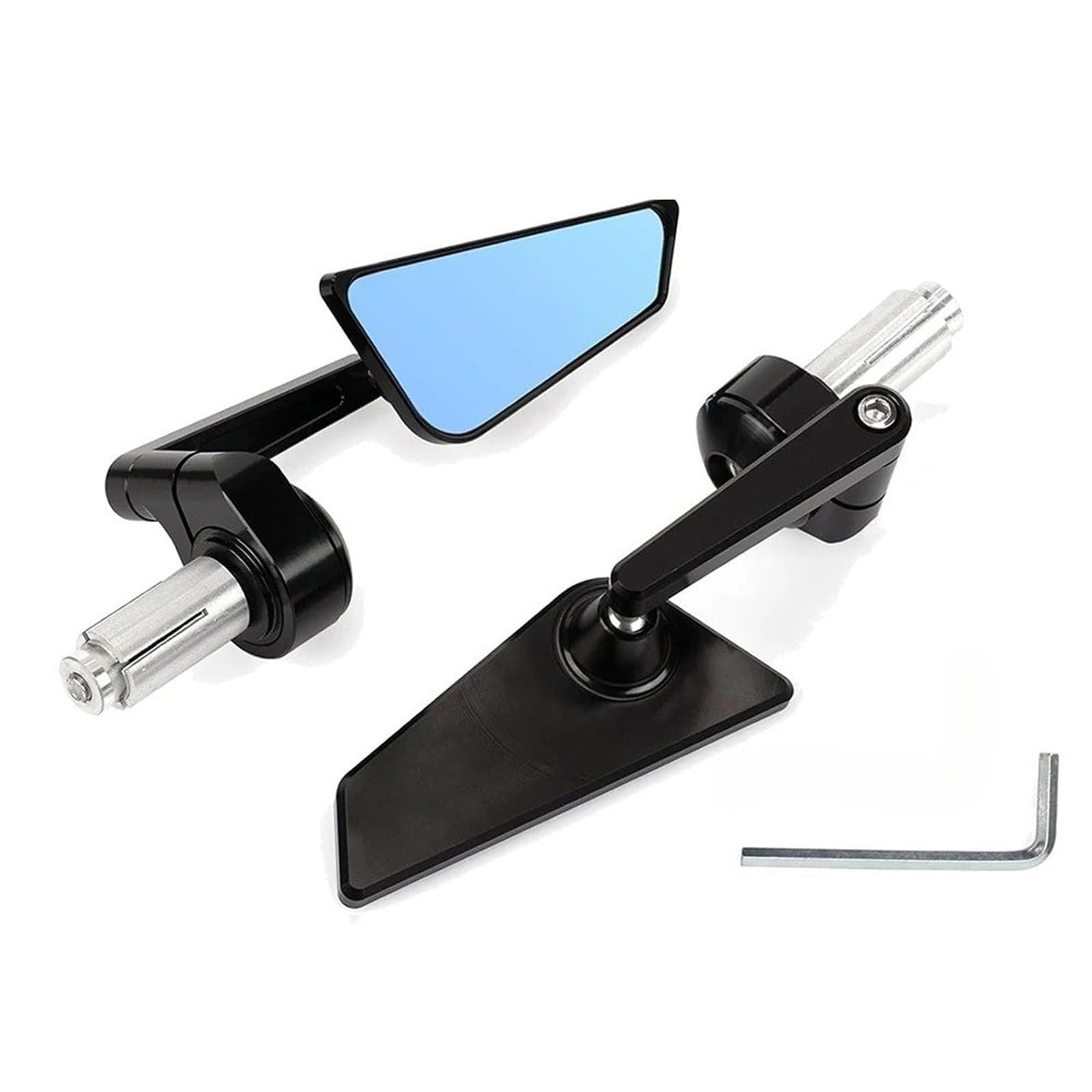 Espejo retrovisor para manillar de motocicleta general y regulable 8