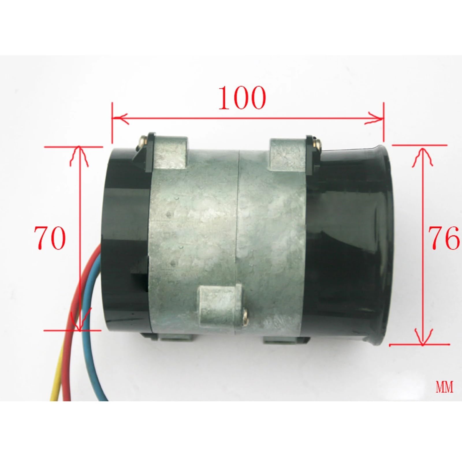 12V 16,5A samochód potężna elektryczna turbosprężarka o dużej mocy doładowanie wentylatora wlotowego szybka turbo dmuchawa narzędzia do naprawy samochodów części samochodowe