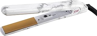 CHI Original Ceramic Hair Straightening Flat Iron| 1" Plates | Silver Camo | Professional Salon Model Hair Straightener