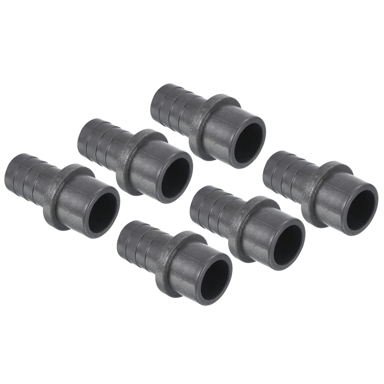 PATIKIL UPVC Reductor Tubo Montaje 32mm OD 25mm Púas, 2 Paquetes Rectos Acoplamientos Adaptador Conector, Gris — view 18