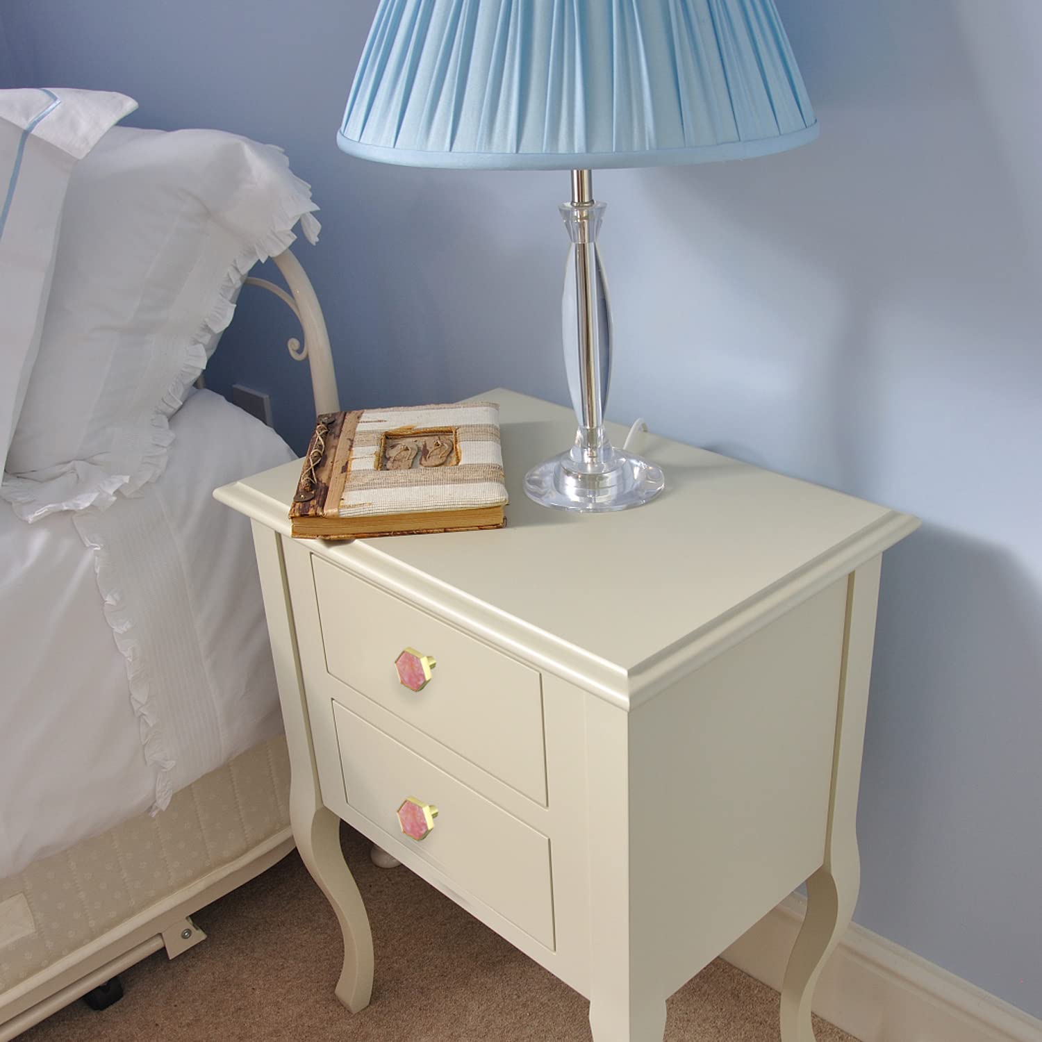 Lapis Lazuli Blue Stone Knobs Brass Knobs Kitchen Cabinet Hardware For Dresser Drawer Pulls