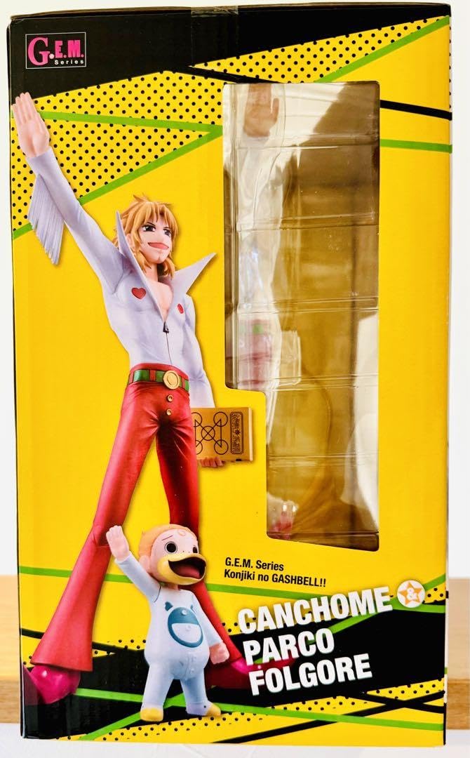 金色のガッシュベル！！　パルコ・フォルゴレ　キャンチョメ　新品未開封　フィギュア G.E.M.シリーズ 『新品即納』{FIG} キャンチョメ＆パルコ