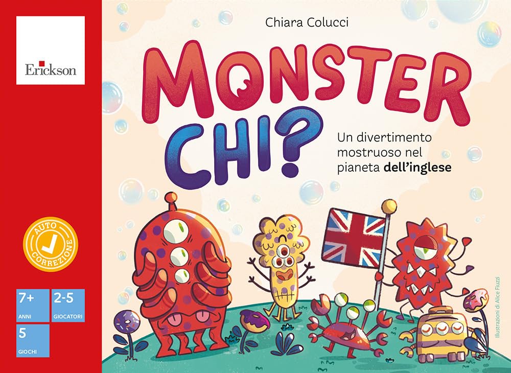 Monster Chi? Un Divertimento Mostruoso Nel Pianeta Dell'inglese. Con 30 Gettoni. Con 6 Schede - 4