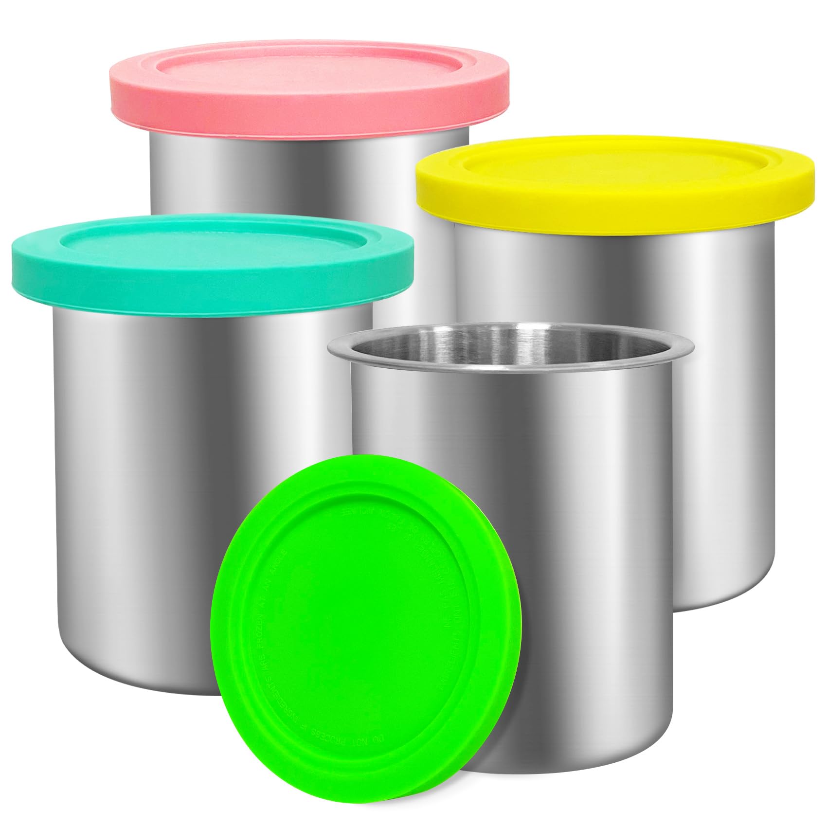 Amazon.com: jjxeqo Stainless Steel Fit for ninja Creami Deluxe