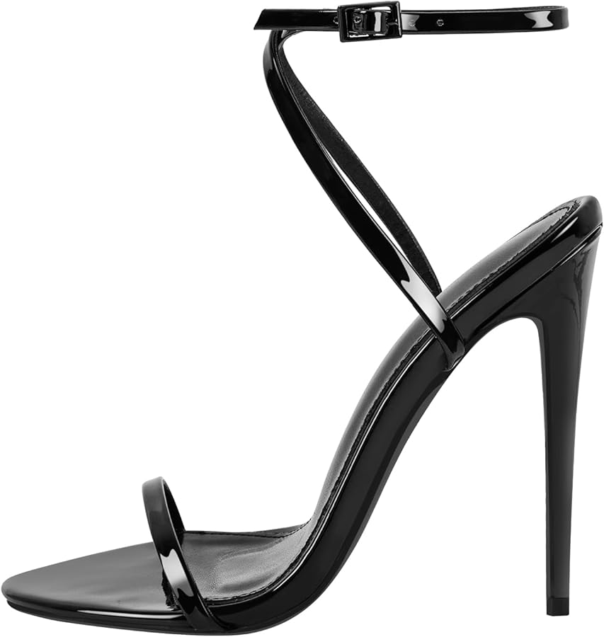 The Timeless Allure of Black Open-Toe Heels