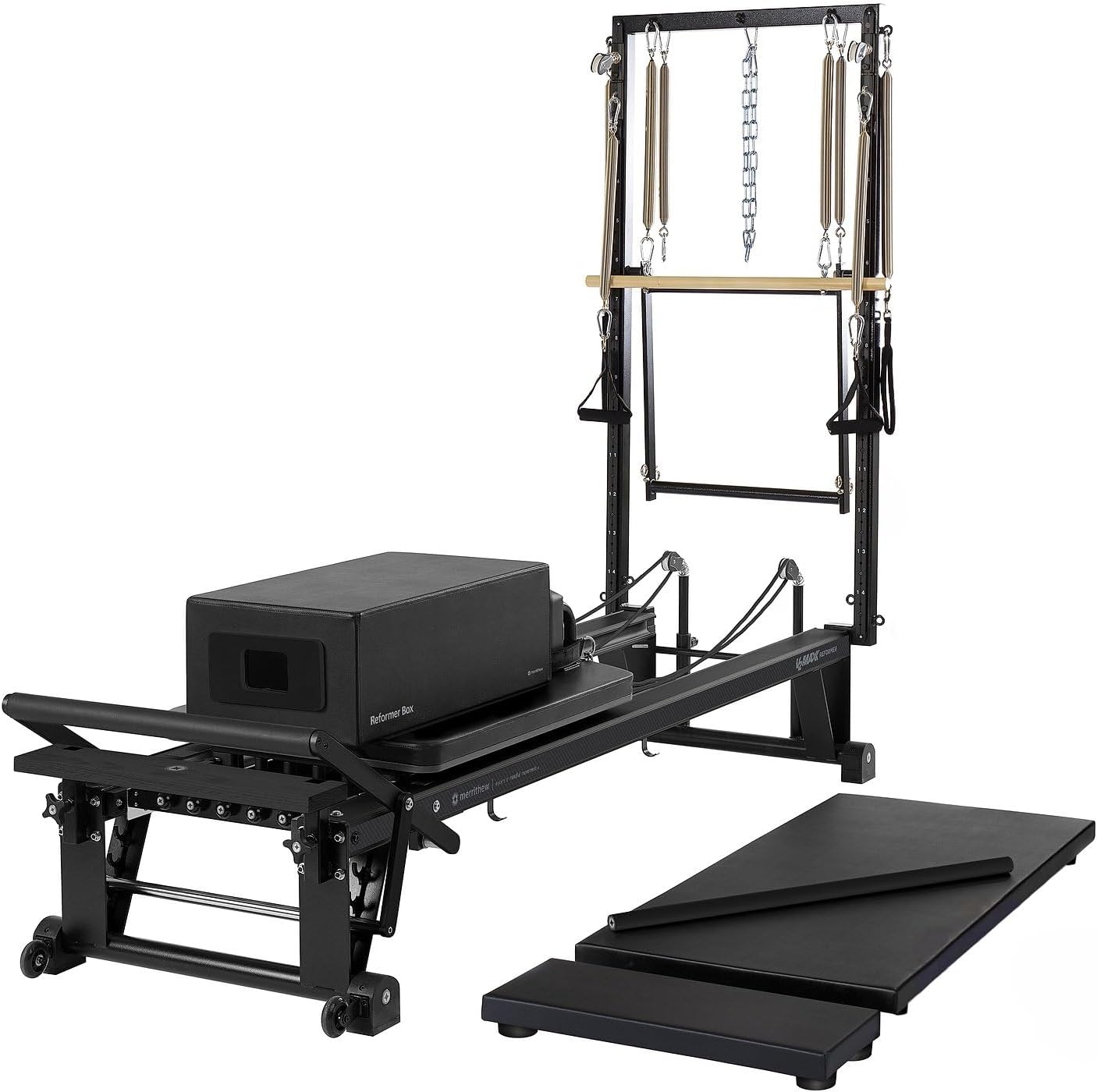 Merrithew V2 Max Plus™ Reformer Bundle (Jet Black)