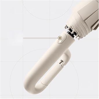 27-inch Ring Buckle Triple Folding Umbrella Fully Automatic Umbrella Double Folding Business Umbrella Increased Wind Resistance