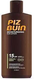 2 x Piz Buin Moisturising Sun Lotion SPF15-200ml
