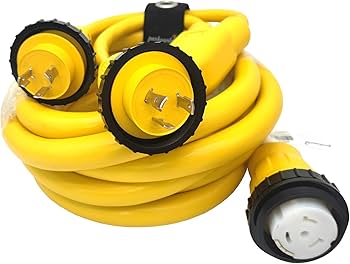 Amazon.com: Parkworld 692033 Combiner Marine Shore Power Y Adapter