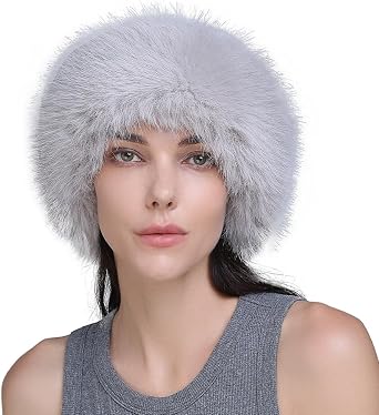 Luxurious Womens Faux Mink Mongolian Hat Thickened Faux Fur Hat Winter Russian Hats Fluffy Winter Warm Hat