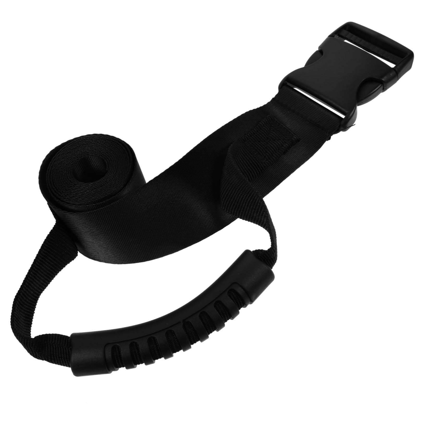 Yardenfun Carrying Straps and Packing Straps Handle Moving Belt Object Moving Rope Object Moving Straps Object Mover Handle Moving Straps Object Carry Rope Lifting Nylon Black