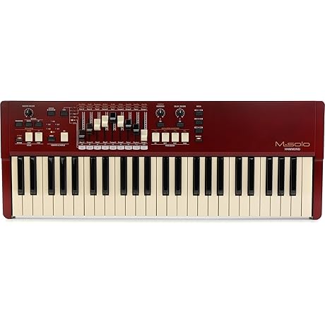 Portable Worship Organ, the Hammond M-Solo Organ - Burgundy