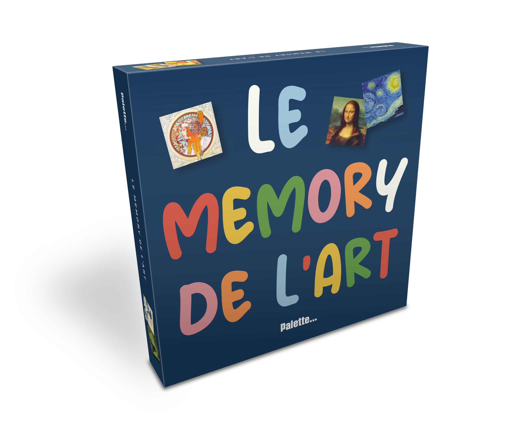 Le Memory de l'art (boîte de jeux): avec 72 cartes et 36 œuvres emblématiques à retrouver !