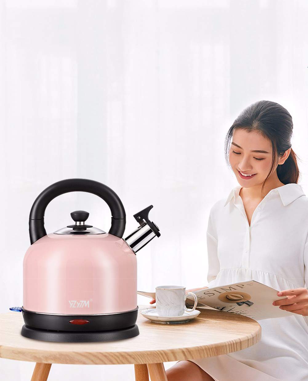 Pink electric kettle Find the best price at PriceSpy