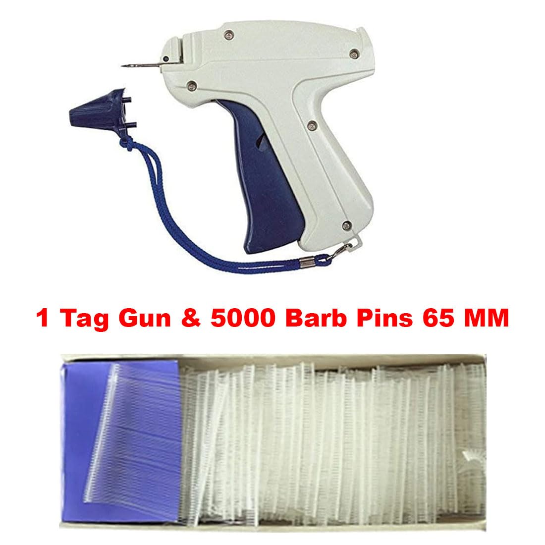 Kimble Loop Tag Popper 5000 X 50mm TAG EASY GENUINE TAGGING GUN STRONG BARBS TAG ...