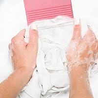 Vista 2 de Cabilock Tabla de lavado antideslizante para el hogar, decorativo, lavabo, herramienta de lavandería, estilo aleatorio