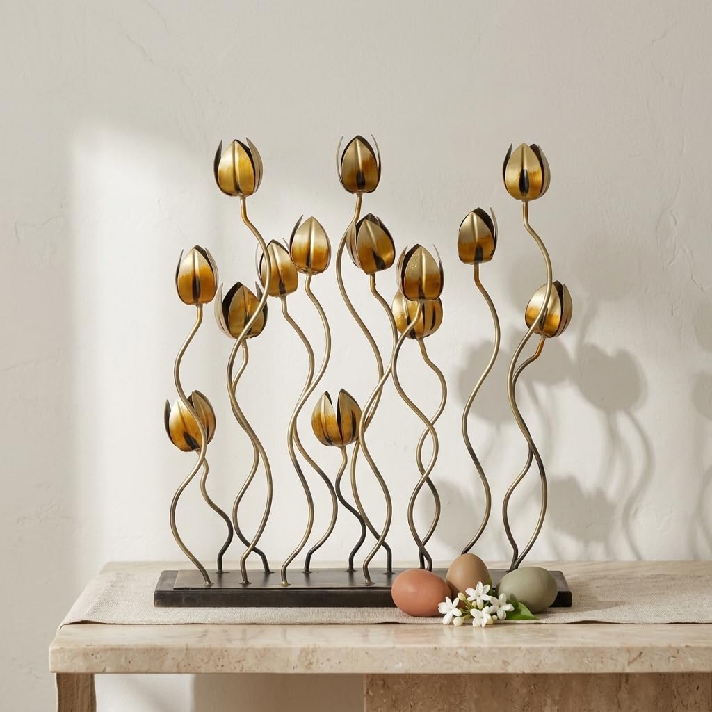 Vedas Exports Multicolor Flower Decor Showpiece -2 Vedas Exports Multicolor Flower Decor Showpiece -2
