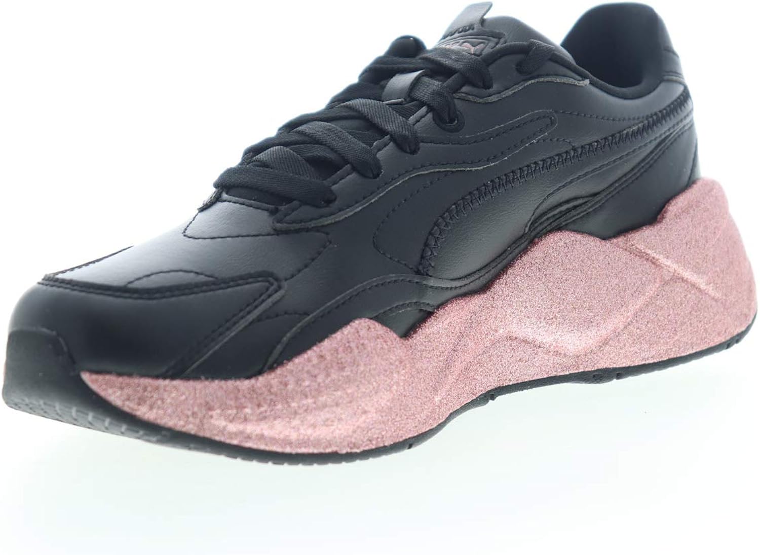 puma black glitter shoes