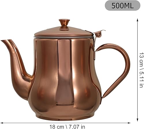 Miniatura 2 de Luxshiny Contenedor de grasa de tocino de 16.9 fl oz de acero inoxidable con colador, contenedor de aceite de cocina, jarra de almacenamiento con