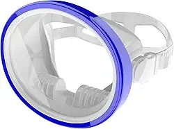 Óculos de mergulho HD máscara de mergulho de armação grande óculos de pescador máscara de mergulho com snorkel equipamento de mergulho para adultos