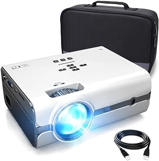 Mini Projector for Movies Leisure 410 Projector 170 Inch 3600 1080P Mini Projector 40000 Hours Lamp Life Support VGA AV(projectors)