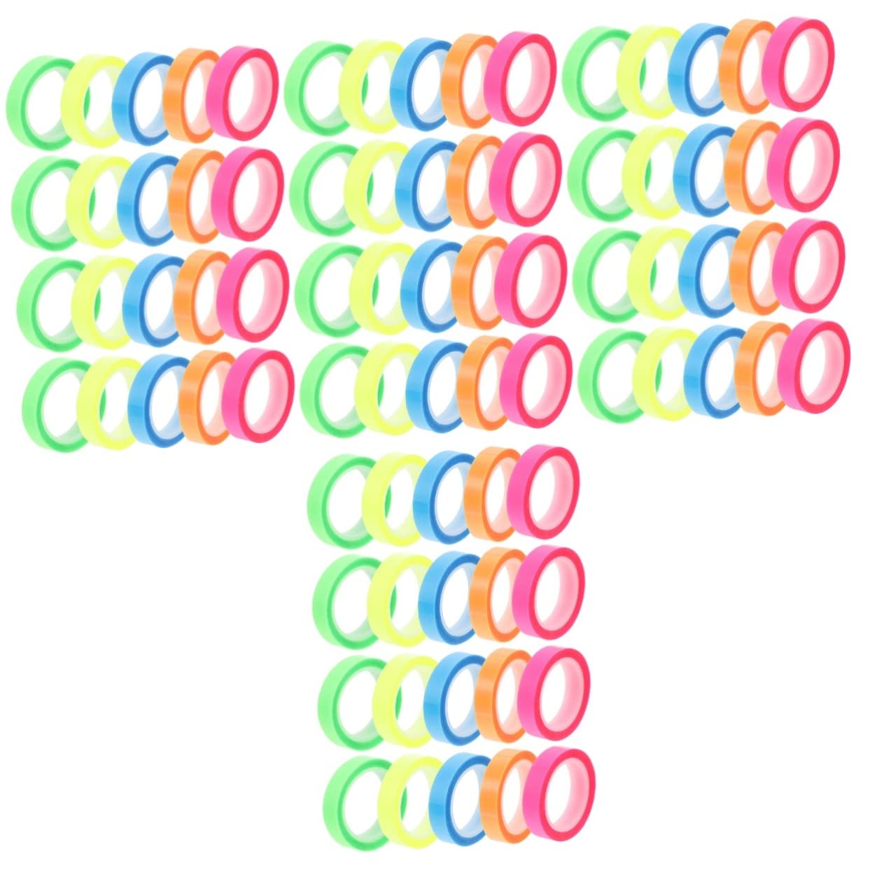 Alipis 80 Rollos De Pegatinas De Índice Notas Adhesivas Coloridas Etiquetas Extraíbles Cinta Adhesiva Marcadores De Página De Neón Pestañas De Notas Pestañas De Índice Adhesivas