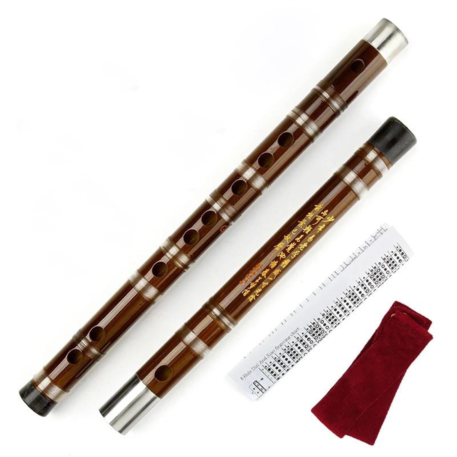Flauto Di Bambù Flauto Traverso Cinese Professionale In Bambù Dizi Musicais Flauto In Bambù A Doppia Spina Con 6 Fori(G key)