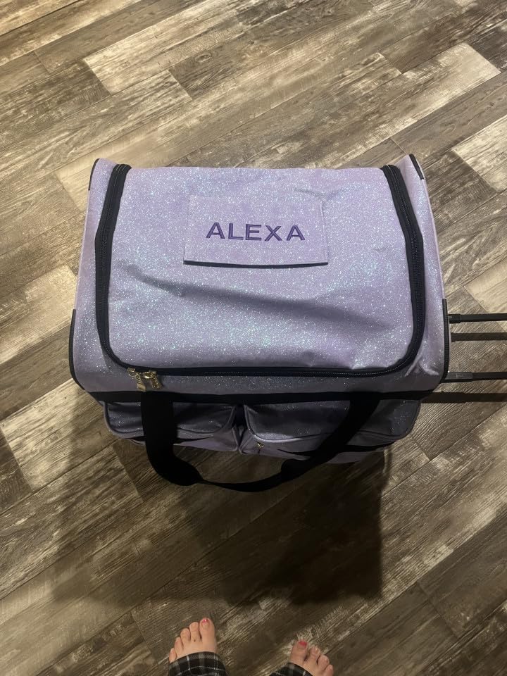 Customized Name Patch for Elite Dance Gear 20 Inch Dance Duffel Bag4