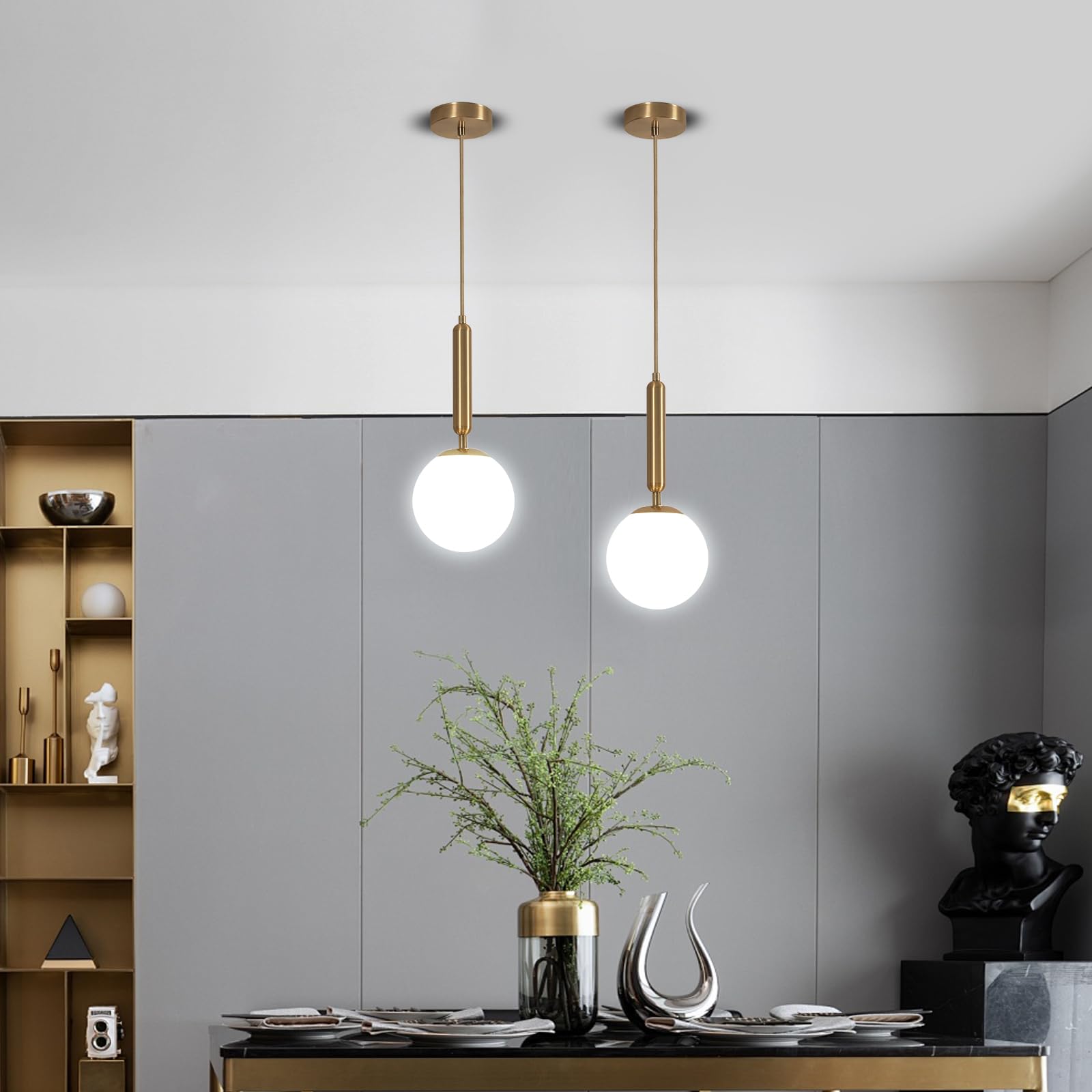 DELIPOP Hängelampe Rondo, Moderne Pendelleuchte E27