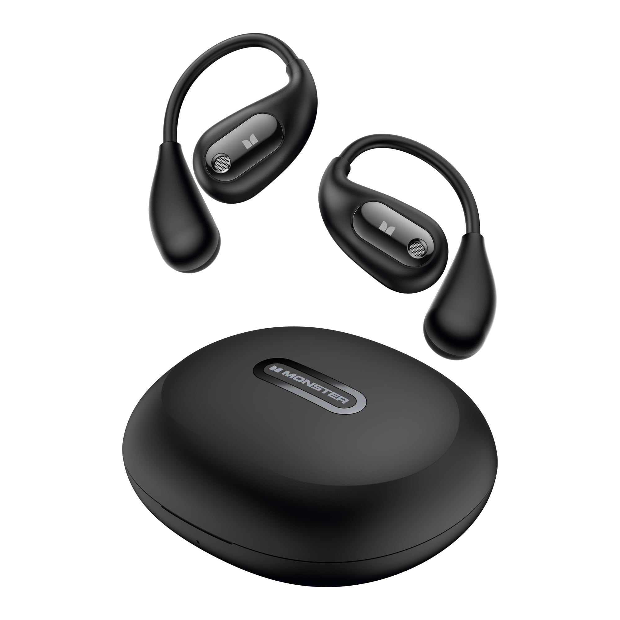 Monster Open Ear AC210 Headphones, Bluetooth 5.4 Earphones Stereo Sound, Wireless Headphones 30 Hours Playback,for Gift,Back - 1