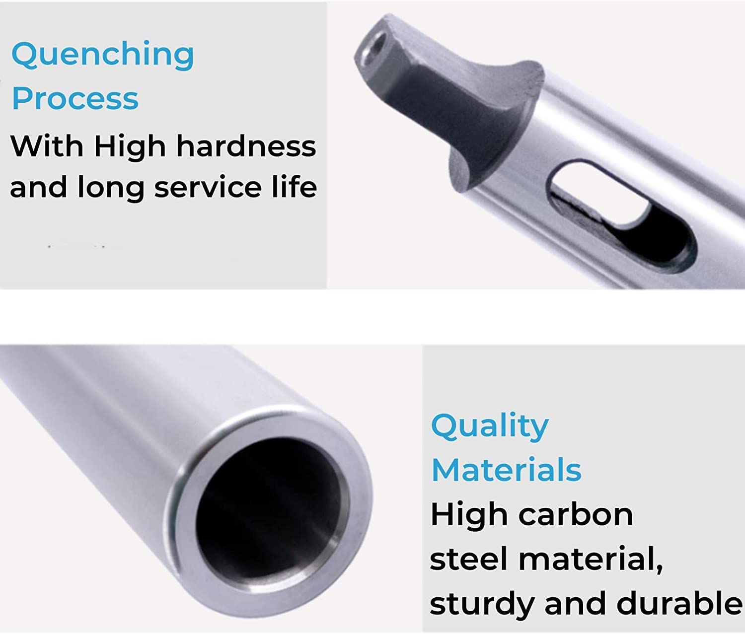Adattatore Conico Morse MT4 A MT2 In Acciaio Ad Alta Velocit&agrave; - Per Tornio E Attrezzatura CNC, Durezza 50 HRC