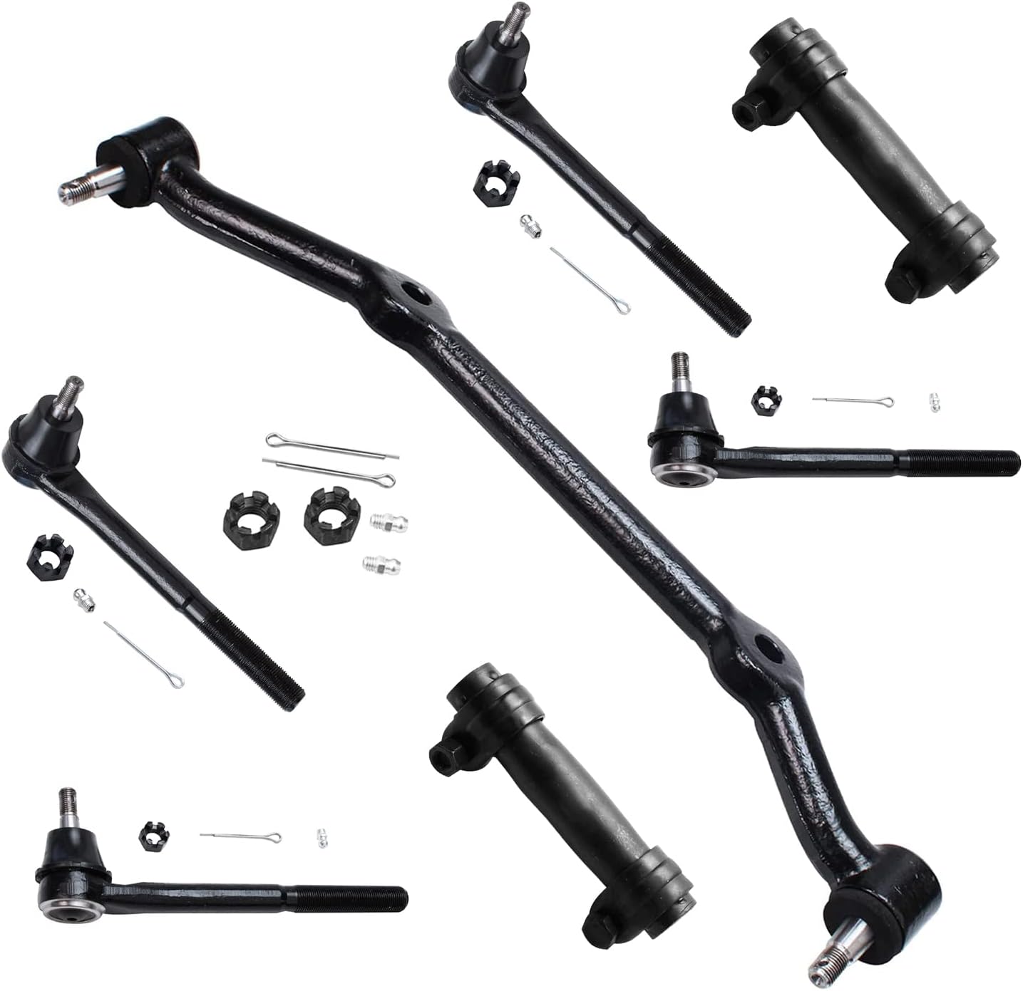 Detroit Axle 2WD Front 7pc Suspension Kit for Chevrolet Blazer S10 GMC Jimmy