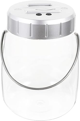 ibasenice Alcancía de ahorro de monedas con visualización de números para caja de dinero para niños