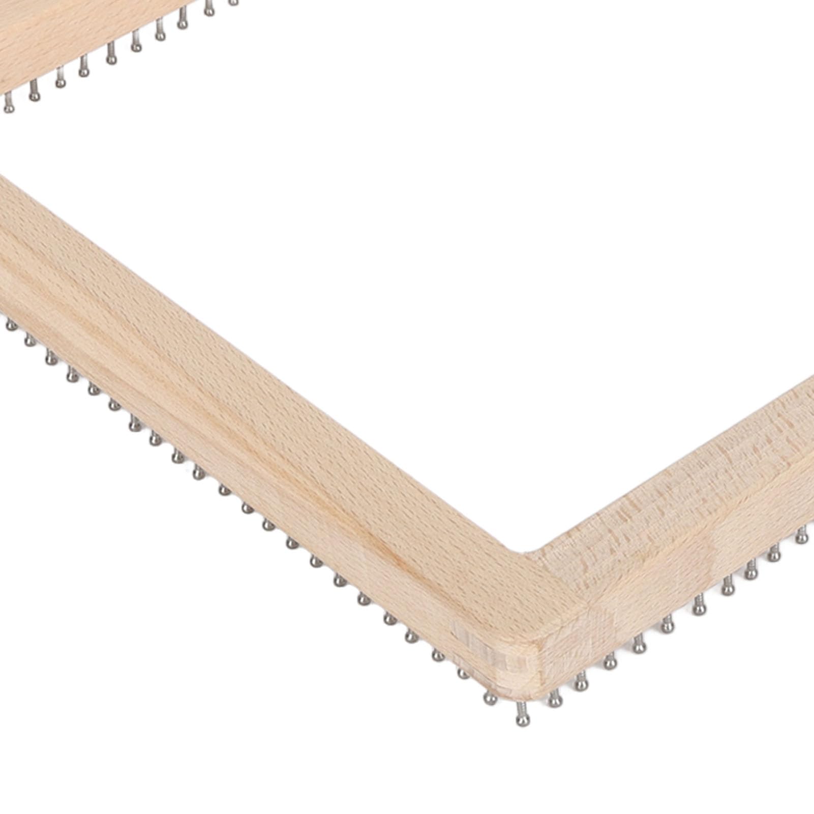 Telaio in legno per sciarpa con chiodi non staccabili, tavola fai da te per realizzare cuscini, cappelli, fasce per capelli, scialli
