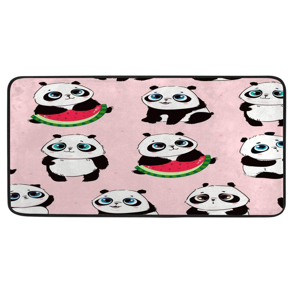 Alfombrillas de cocina de pandas acolchadas, el toque ergonómico para tu hogar y oficina