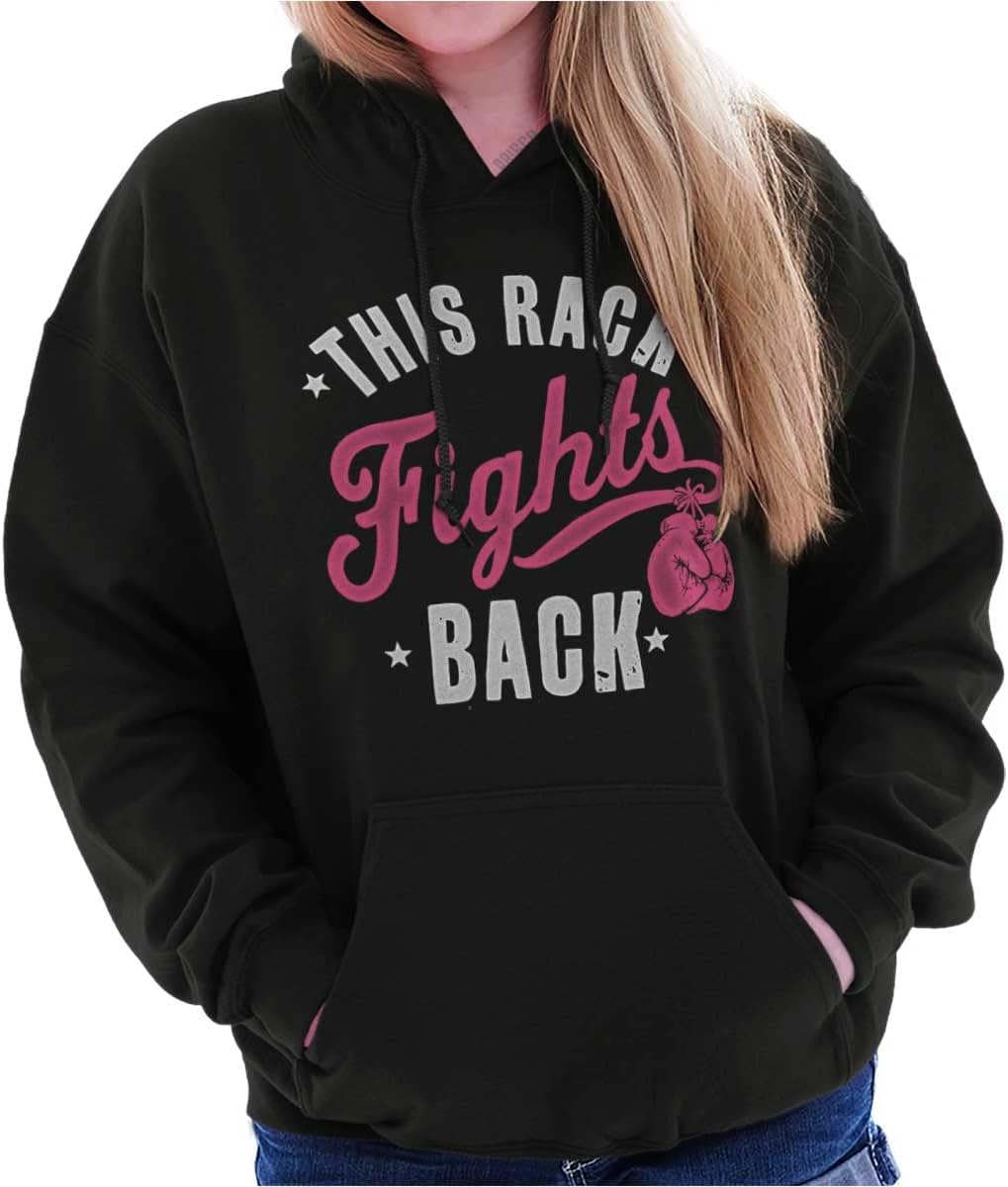 This Rack Fights Back Breast Cancer Hoodie Sweatshirt Women