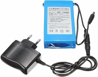 DC12V DC-12680 battery 6800mAh DC 12680 Super Polymer Rechargeable Lithium-ion Battery Pack 2A for Aviation Models DVDs CCTV MP3 Players Power Bank with Charger