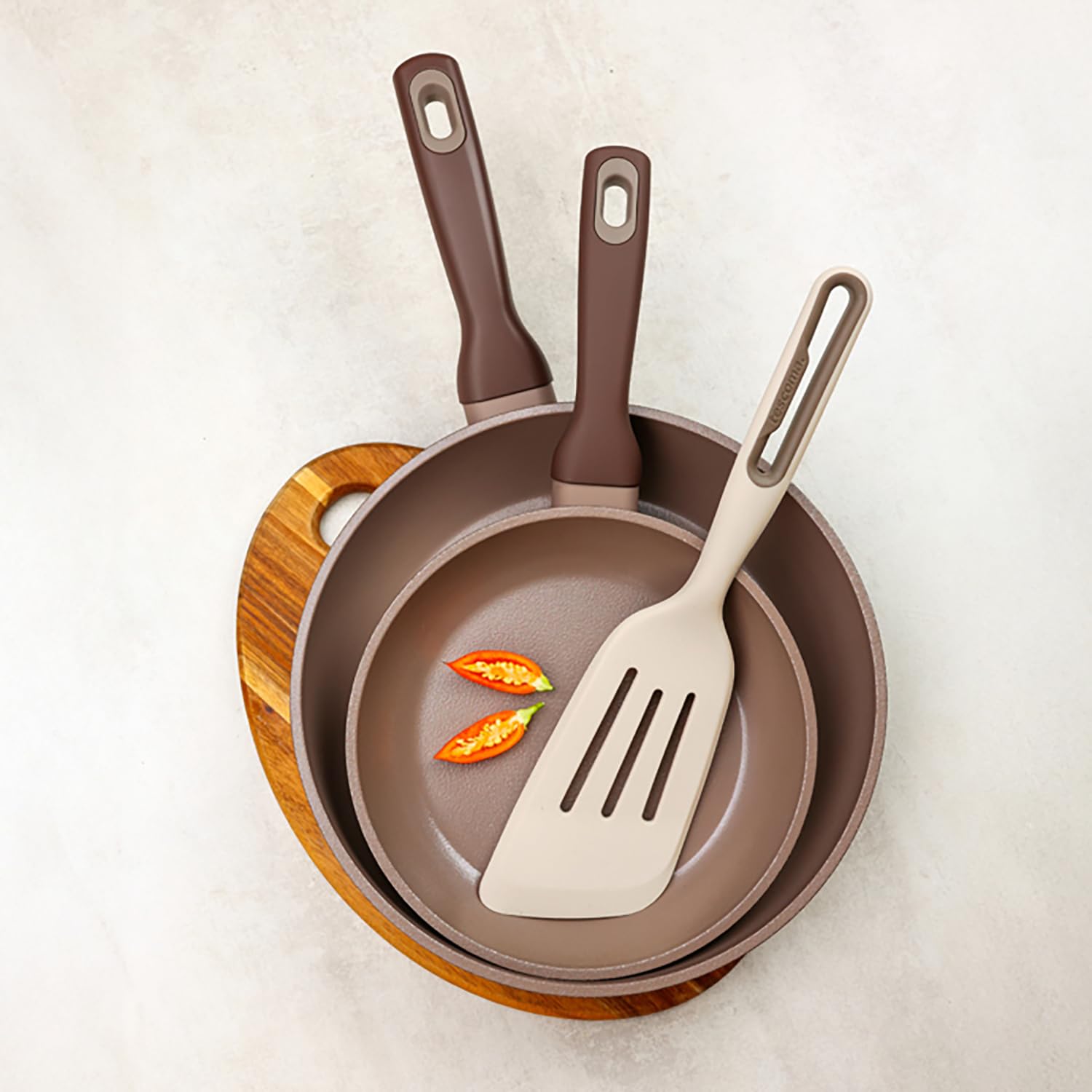 Tescoma 598220 Padella ø20cm antiaderente ceramica, per tutti i piani cottura