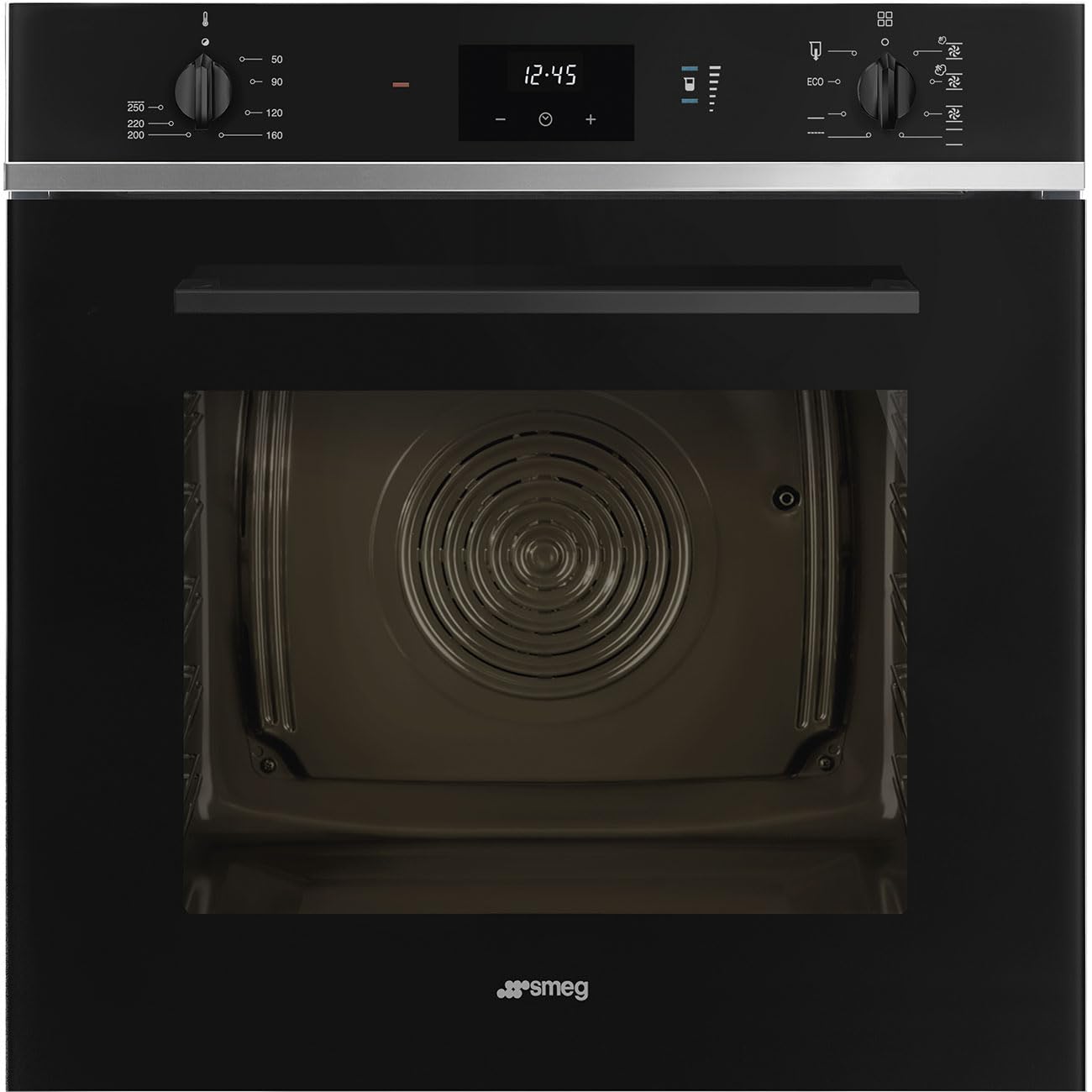 SO6400S2B - Forno da incasso, forno elettrico ventilato, 68 litri, colore nero, Classe energetica A