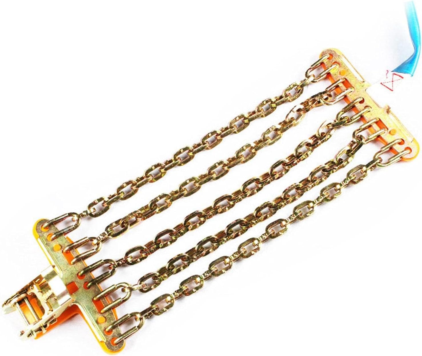 Portable Winter Anti-Skid Snow Chains, Easy to Fit Emergency Car Snow Tyre Chains, Universal Wear-Resistant and Non-Injury Tire Snow Chain(5 Chains(165~215mm))