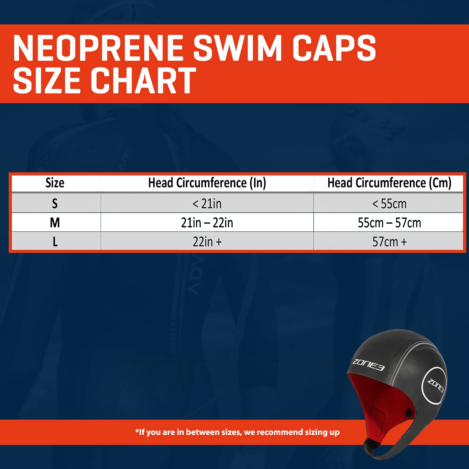 ZONE3 Heat Tech Neoprene Swim Cap