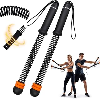 Weighted Ropeless Battle Ropes, Cordless Heavy Training Rope for Home Fitness, Weight Loss & HIIT, Portable Anti-Slip Gym …