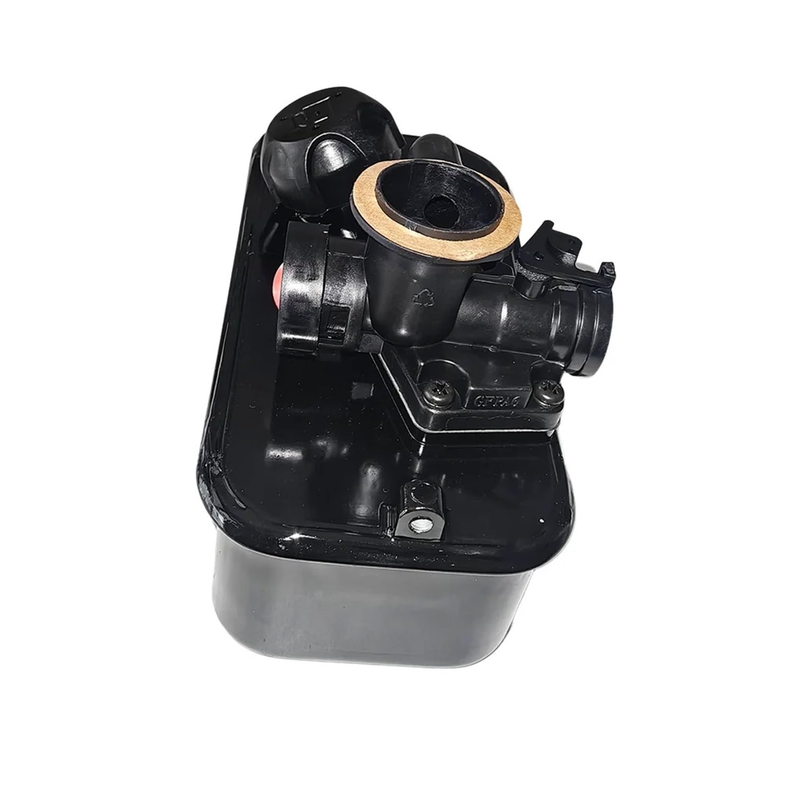 Carburador de motocicleta Tanque de combustible gas para cortacésped, carburador compatible con Briggs y Stratton 494406, 499809 498809A