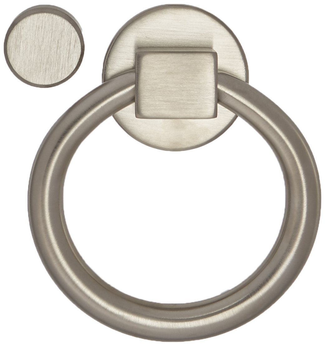 Heurtoir anneau de porte nickel satiné Baldwin 0195056 quincaillerie entrée
