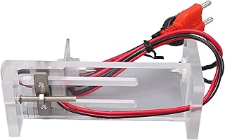 Tgoon Battery Holder Clip, 4 Wire Acrylic Batteries Bundle Box for 26650 18650